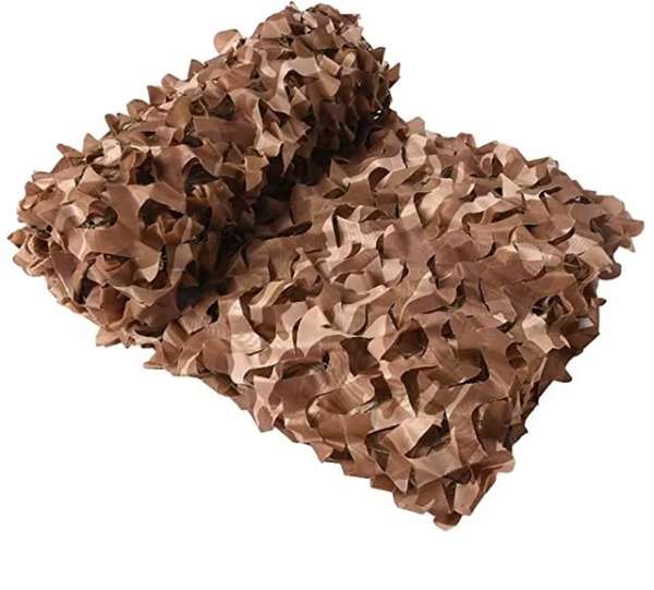 WARAGOD Kaméleon álcázó háló mintázat Sivatag 3x6m