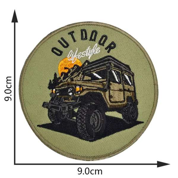 WARAGOD Hímzett tapasz Outdoor Lifestyle