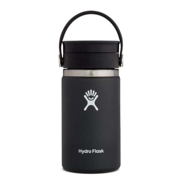 Hydro Flask Termosz 12 OZ Wide Mouth Flex Sip Lid 354ml, fekete