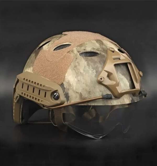 DRAGOWA Tactical Gyors PJ taktikai sisak szemüveggel Bolt, AT (tanúsítvány nélkül)