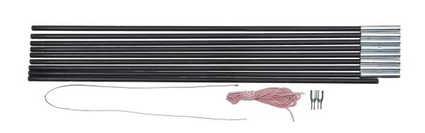 BasicNature üvegszálas rúd 5,5 m x 9,5 mm 9 szegmens 9 szegmens