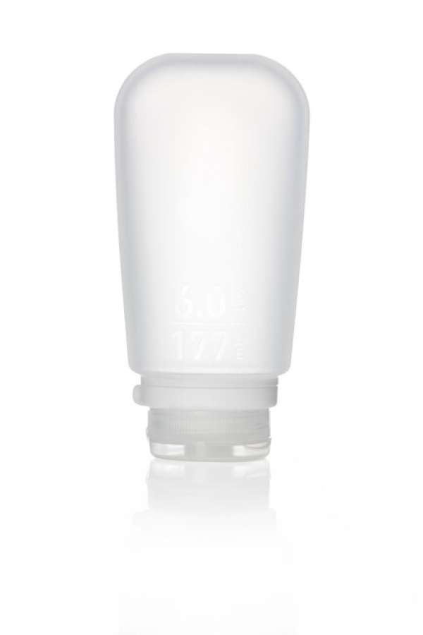 humangear GoToob+ szilikon utazó palack/pohár 177 ml átlátszó