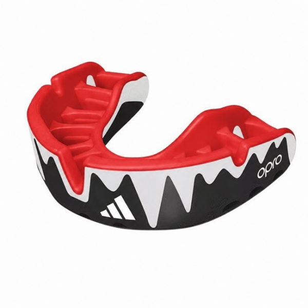 Adidas fogvédő Opro Gen4 Platinum, fekete-fehér-piros