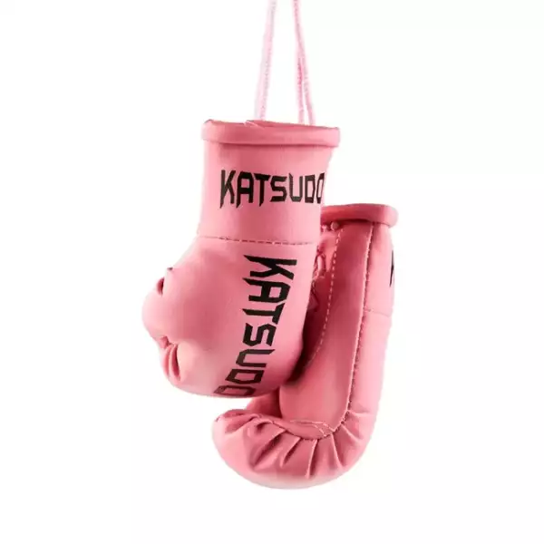 Katsudo miniatűr bokszkesztyű, rózsaszín