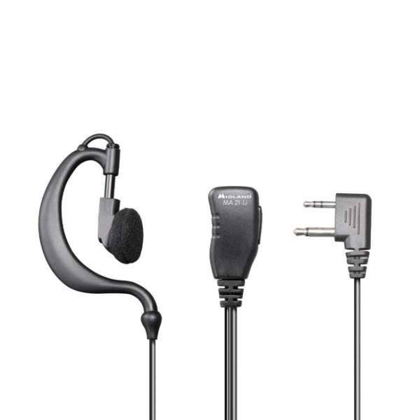 Midland Headset MA 21 Li 2 × 3,5 mm-es jackkel