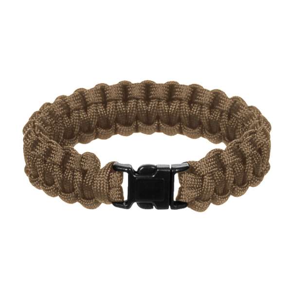 WARAGOD Paracord karkötő műanyag klipsz Corna, prérifarkas