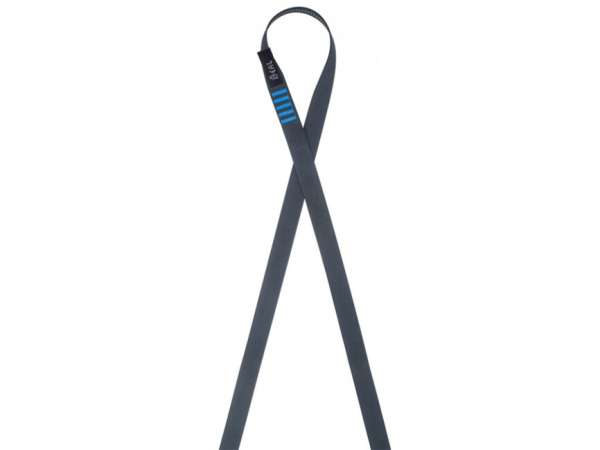 BEAL lapos varrott hurok 150 cm, fekete