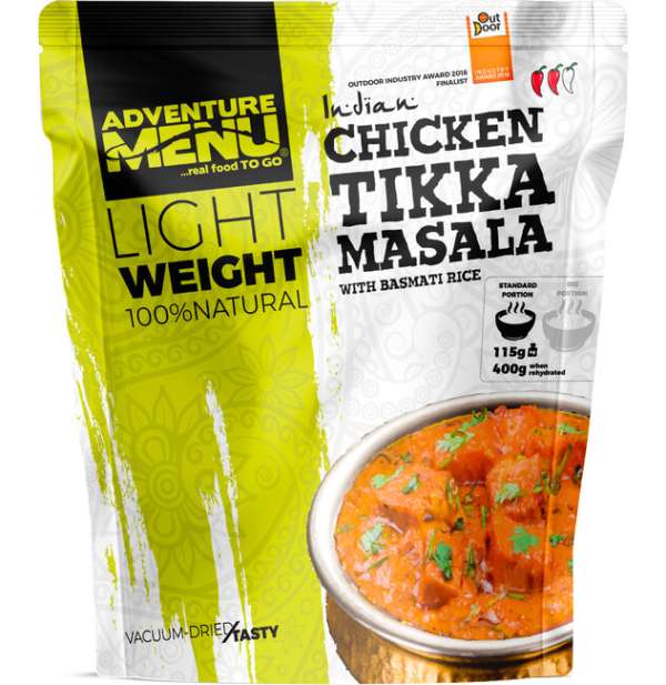 Adventure menu Kura Tikka Masala basmati rizzsel, 600g