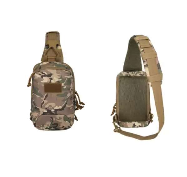 DRAGOWA TACTICAL Egy pántos hátizsák Mike, terepszínű