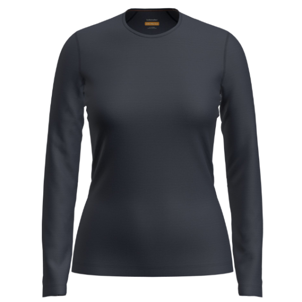 Icebreaker női hosszú ujjú termál póló 200 Oasis, sötétkék