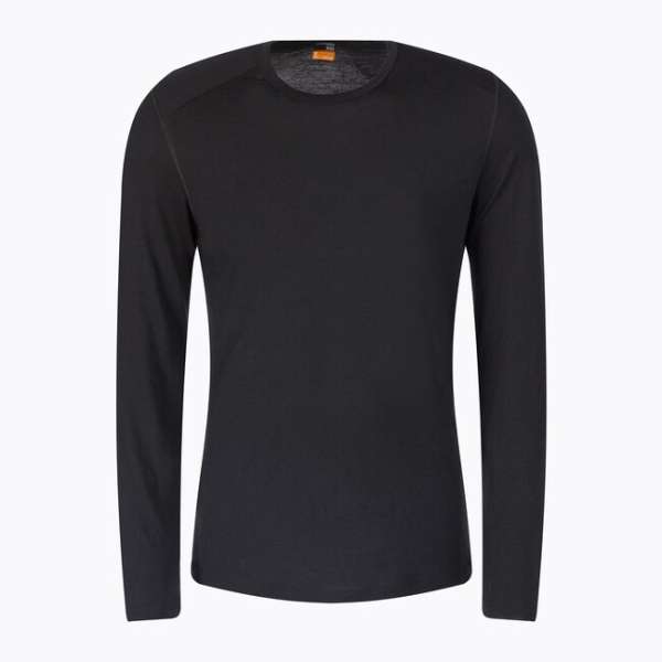 Icebreaker Férfi hosszú ujjú termál póló 200 Oasis, fekete