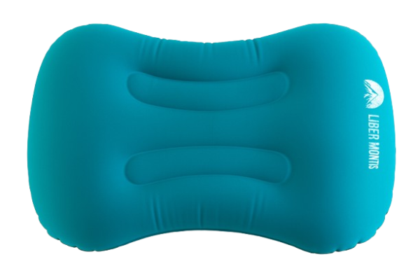 Liber Montis Kültéri felfújható párna Alvus Plus, zöld