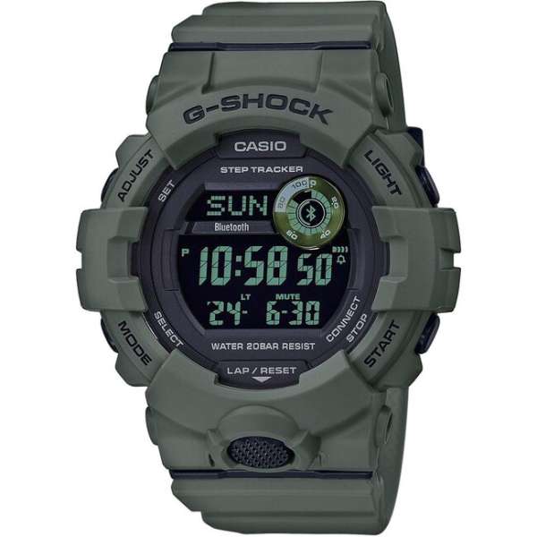 Casio G-Shock Óra GBD-800UC-3ER, fekete/zöld