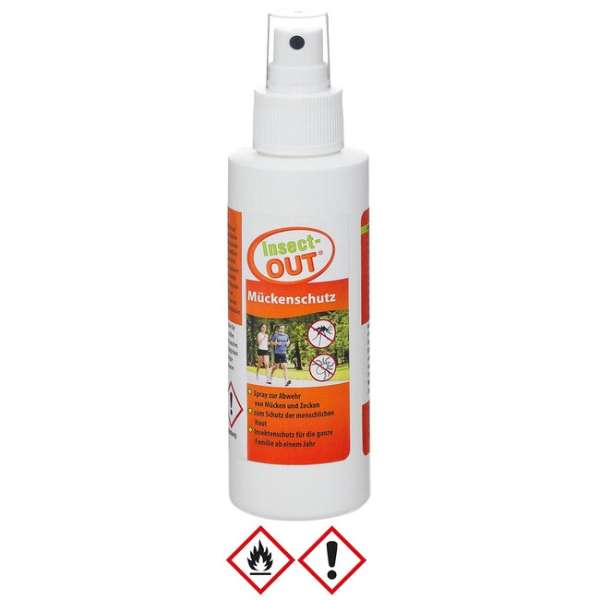 MFH Rovarriasztó spray szúnyogok és kullancsok ellen Insect-OUT, 100ml