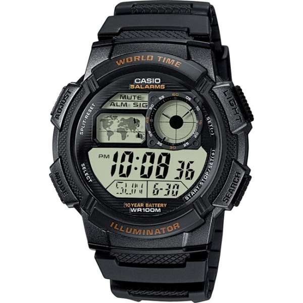 Casio Óra AE-1000W-1AVEF, fekete