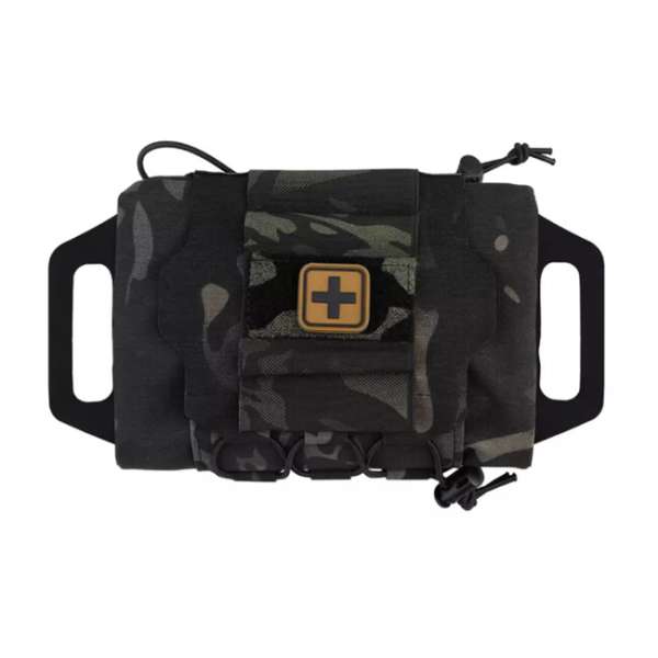 Leguon sürgősségi elsősegélycsomag Field, fekete