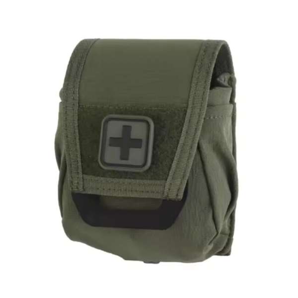 Leguon Gyors taktikai túlélési elsősegélycsomag Omen, olívzöld