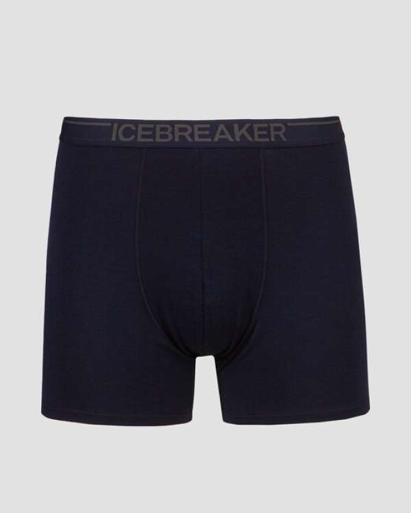 Icebreaker Férfi boxeralsó Anatomica, sötétkék