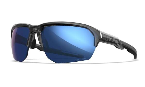 Wiley X Napszemüveg Jakl, Captivate Polarized Blue Mirror/Gloss Crystal Grey