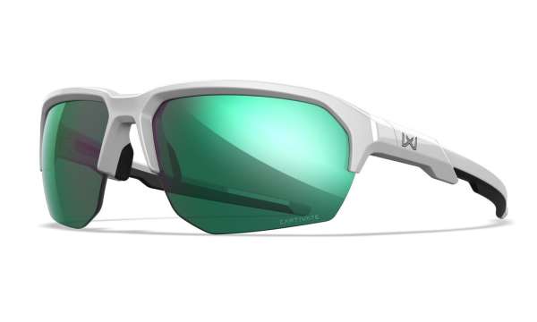 Wiley X Napszemüveg Jakl, Captivate Polarized Green Mirror/ Polished White