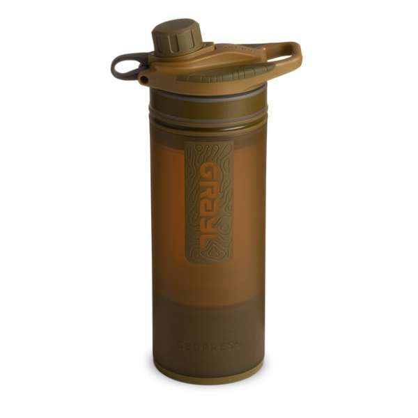 GRAYL GeoPress Purifier szűrő palack, Coyote Brown