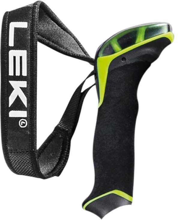 LEKI Markolat neoprén pánttal Aergo Air Foam 18mm, lime/fekete