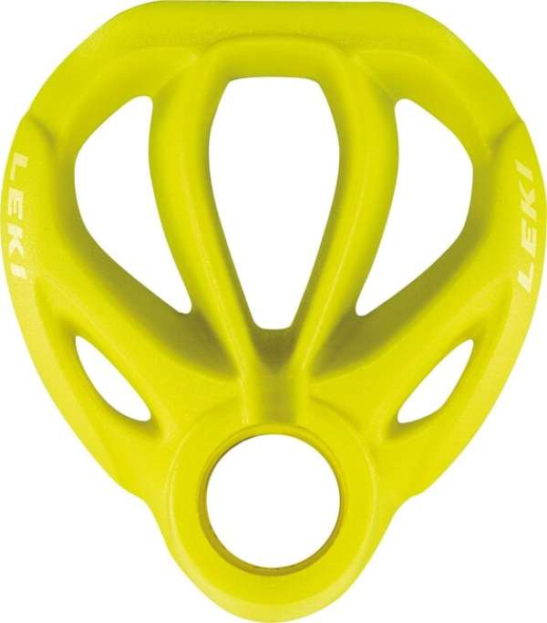 LEKI Contour Binding Basket Race tányérok, neon sárga