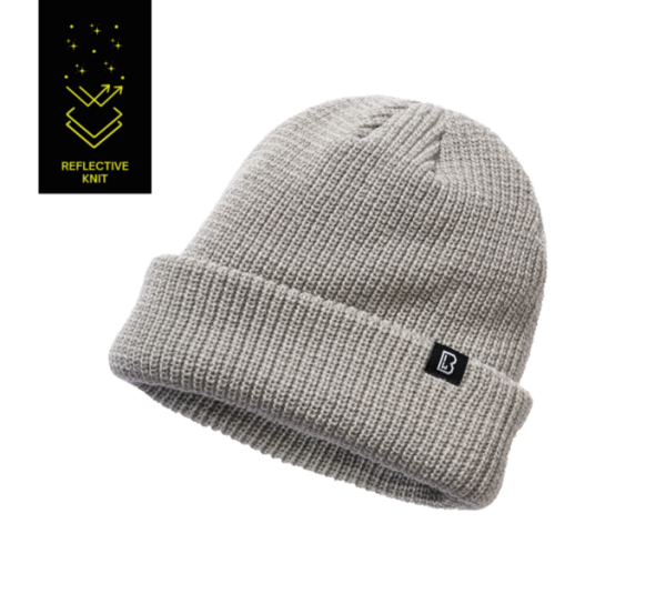 Brandit Reflexná téli sapka, szürke