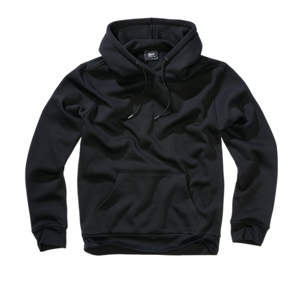 Brandit Férfi kapucnis pulóver Tom Sweathoody, fekete