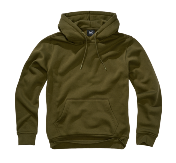 Brandit Férfi kapucnis pulóver Tom Sweathoody, olívzöld