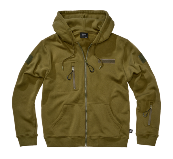 Brandit Férfi taktikai pulóver, olívzöld