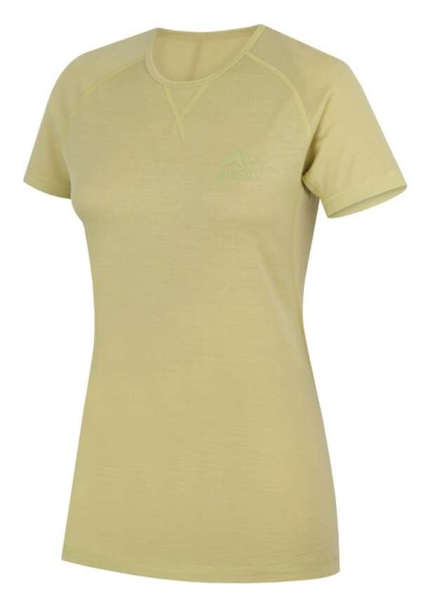 Husky Női rövid ujjú termo póló Mersa L, világos zöld