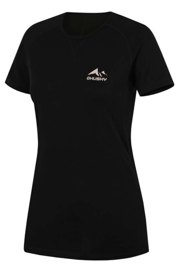 Husky Női termo póló rövid ujjú Mersa L, fekete