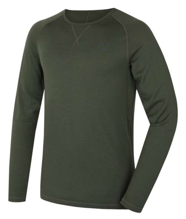 Husky Férfi termo hosszú ujjú póló Merow M, zöld