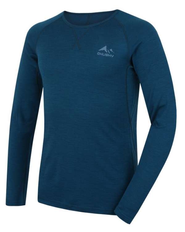 Husky Férfi hosszú ujjú termo póló Mertee M, kék
