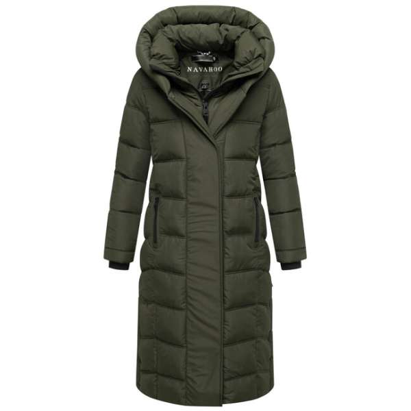 Navahoo Női télikabát ENGELSFEDER XIV, sötét olíva