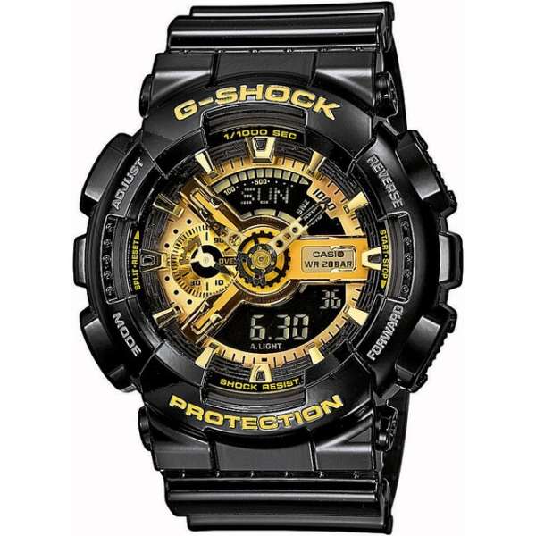Casio G-Shock Óra GA-110GB-1AER, fekete/arany