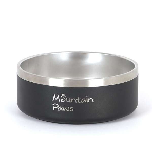 Mountain Paws rozsdamentes acél kutyatál