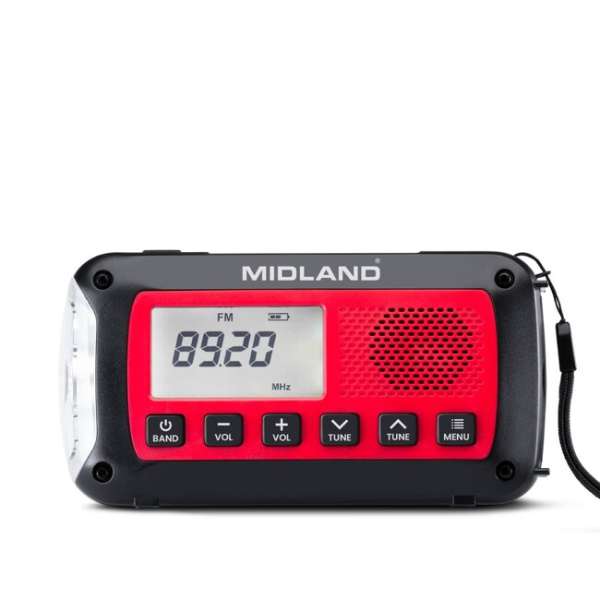 Midland óra rádió ER100 powerbank
