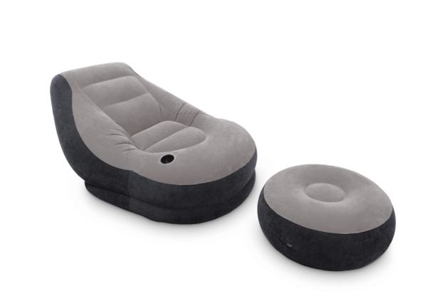 Intex Kényelmes felfújható fotel Ultra Lounge lábtartóval