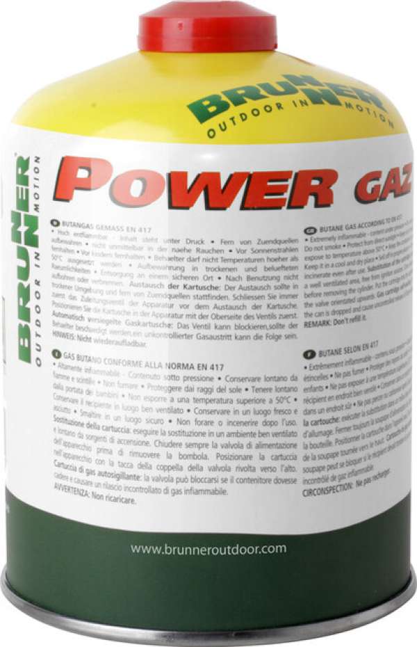 Brunner Powergaz 450 g gázpatron