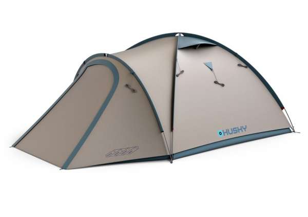 Husky Bizon 3 Classic családi sátor 3 személy, light grey