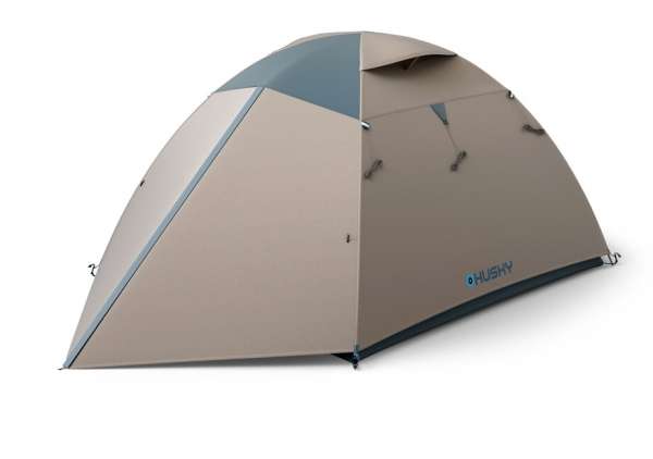 Husky Boyard 4 Classic családi sátor 4 személy, light grey