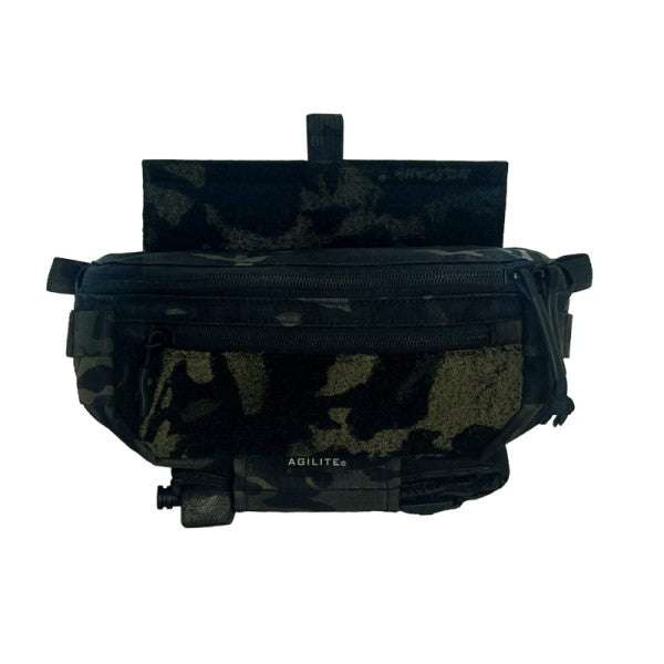 Agilite Six Pack akasztós táska, multicam fekete
