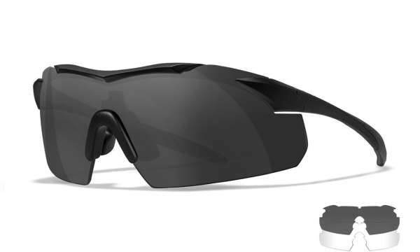 Wiley X WX Vapor COMM taktikai ballisztikus szemüveg, matte black frame