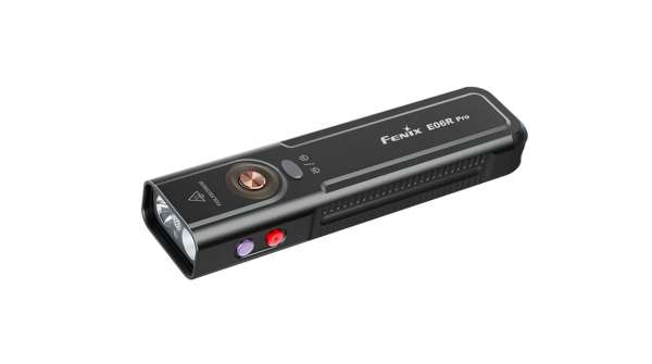 Fenix E06R PRO tölthető EDC zseblámpa, fekete