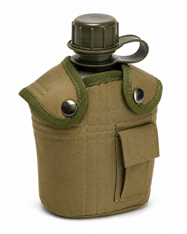 Dragowa Tactical terepi kulacs 1L, zöld