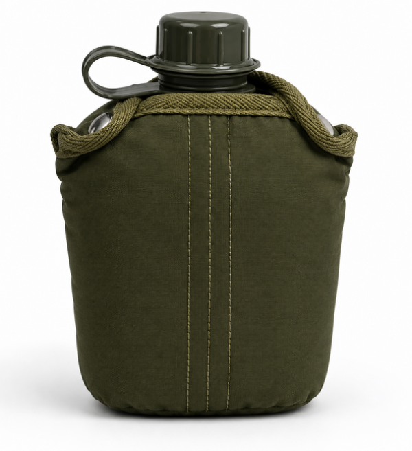 Dragowa Tactical terepi kulacs 800ml, zöld