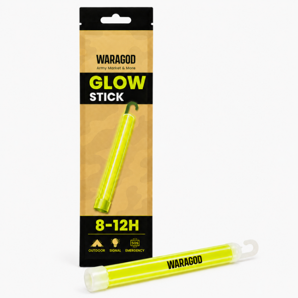 WARAGOD világítórúd 15cm, sárga