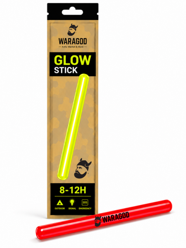 WARAGOD világítórúd 35cm, piros